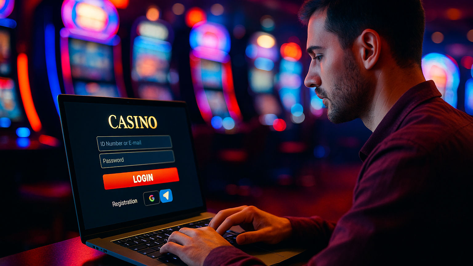 Criar uma nova Conta no plataforma JVSPIN